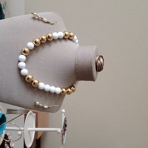 Necklace and earrings